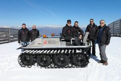 Test Venturi Antarctica sulla neve