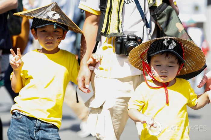 Joven fan de Renault Sport F1 Team