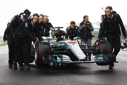 Car of Lewis Hamilton, Mercedes AMG F1 W08