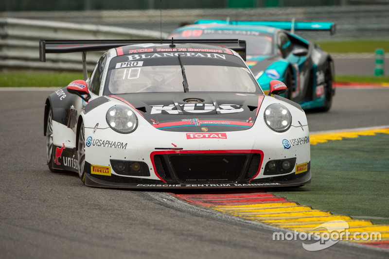 #117 KüS Team 75 Bernhard Porsche 991 GT3 R: Laurens Vanthoor, Kevin Estre, Michael Christensen