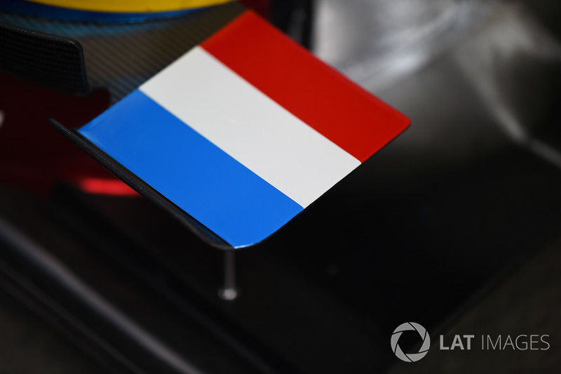 Vaillante Rebellion Racing Oreca 07 Gibson French flag detail