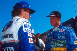 Ayrton Senna, Williams, Michael Schumacher, Benetton