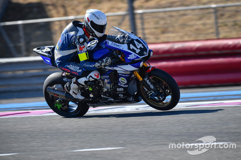 14. #14 MACO Racing Team, Yamaha: Greg Junod, Anthony dos Santos, Louis Bulle, Tomas Svitok