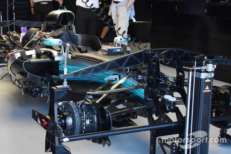Detail Mercedes W08