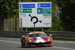 #71 AF Corse, Ferrari 488 GTE: Davide Rigon, Sam Bird, Miguel Molina