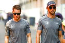 Stoffel Vandoorne, McLaren, Jenson Button, McLaren