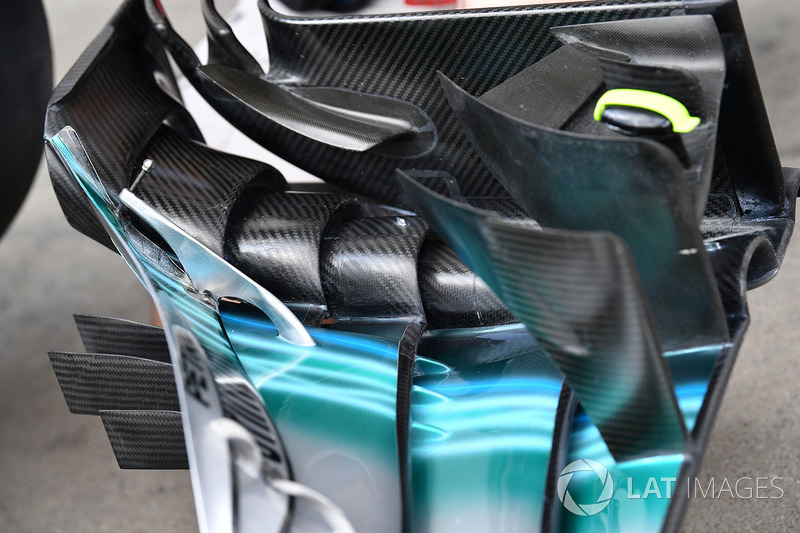 Mercedes AMG F1 F1 W08: Frontflügel