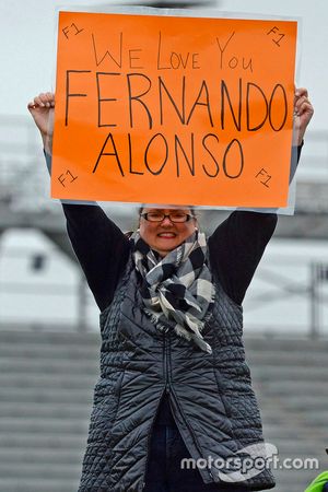 Ein Fan von Fernando Alonso, Andretti Autosport, Honda