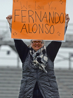 A fan of Fernando Alonso, Andretti Autosport Honda