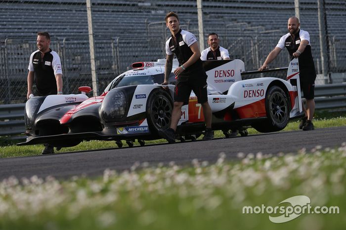#7 Toyota Gazoo Racing Toyota TS050 Hybrid: Mike Conway, Kamui Kobayashi, Yuji Kunimoto