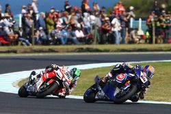 Michael van der Mark, Pata Yamaha, Eugene Laverty, Milwaukee Aprilia World Superbike Team