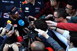 Daniel Ricciardo, Red Bull Racing con la prensa