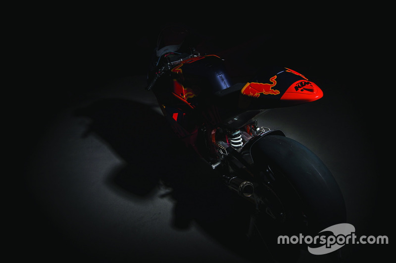 La moto di the Red Bull KTM Ajo Team