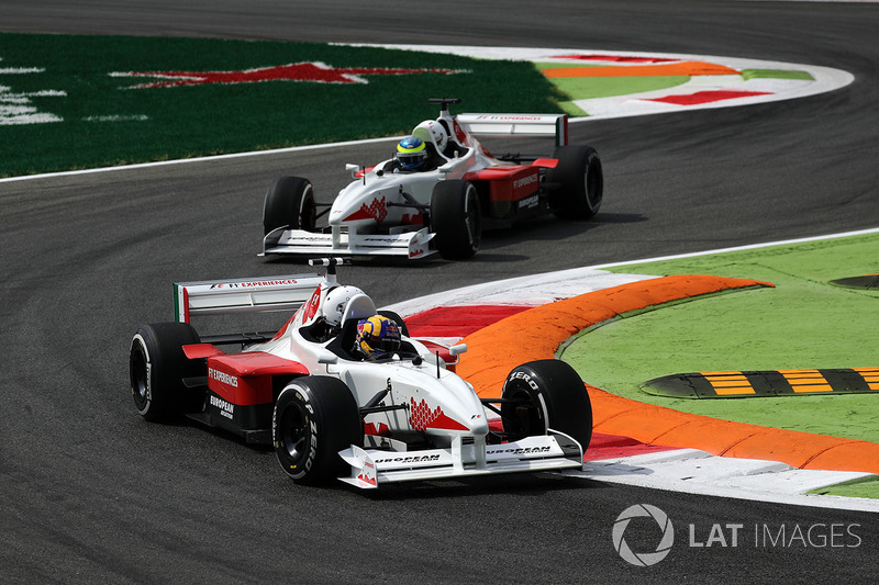Zsolt Baumgartner, F1 Experiences 2-Seater driver and Patrick Friesacher, F1 Experiences 2-Seater driver