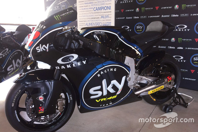 The Moto2 bike of Francesco Bagnaia