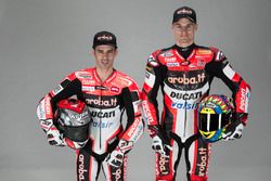 Marco Melandri en Chaz Davies, Ducati Team