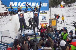 Winners Sébastien Ogier, Julien Ingrassia, Volkswagen Polo WRC, Volkswagen Motorsport