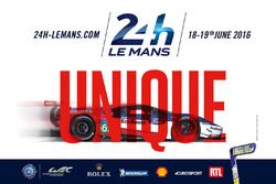 Poster für die 24 Stunden von Le Mans 2016