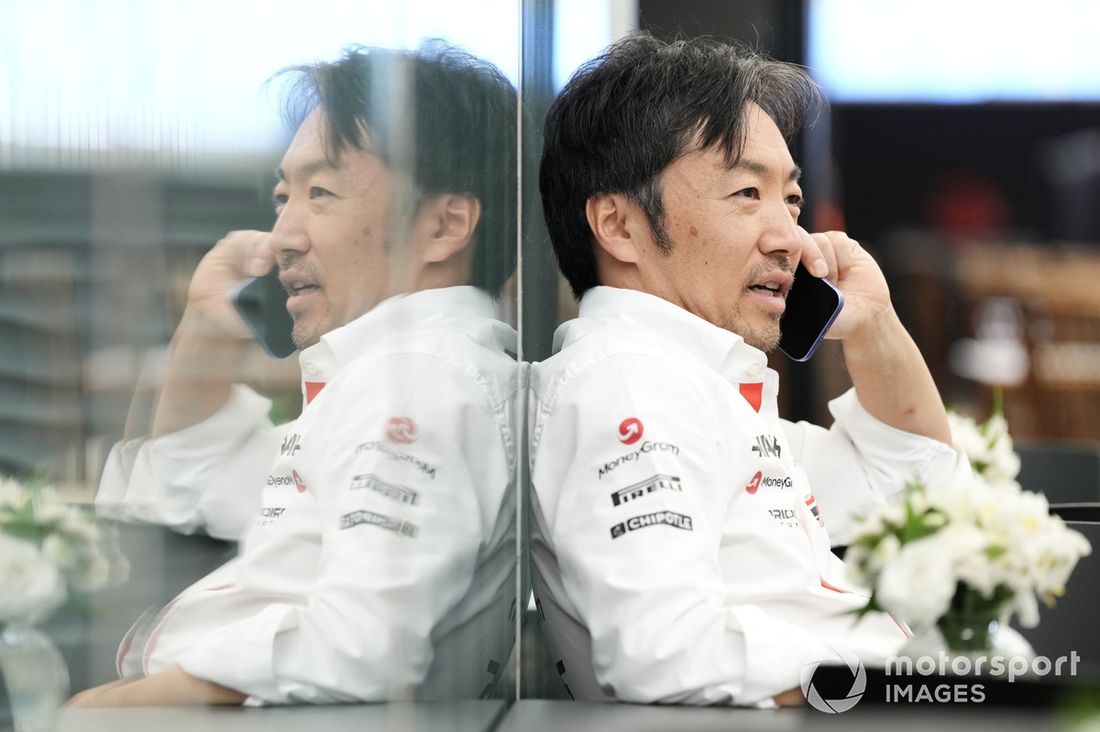 Ayao Komatsu, Director del equipo Haas F1 Team