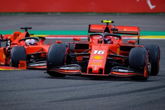 Charles Leclerc, Ferrari SF90, Sebastian Vettel, Ferrari SF90