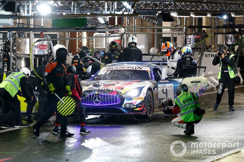 #4 Mercedes-AMG Team Black Falcon Mercedes-AMG GT3: Yelmer Buurman, Luca Stolz, Maro Engel