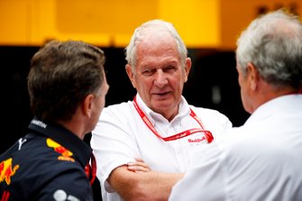 Christian Horner, Team Principal, Red Bull Racing and Helmut Marko, Consultant, Red Bull Racing