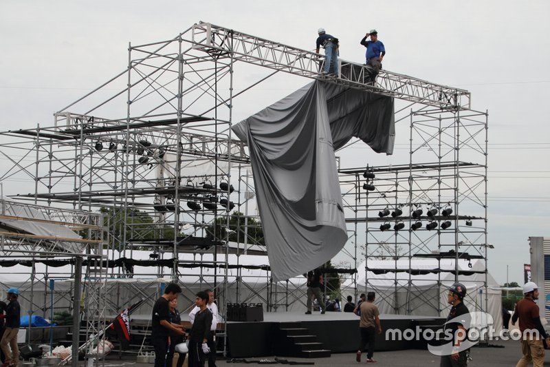 El circuito de Suzuka se prepara para la llegada del tifón Hagibis