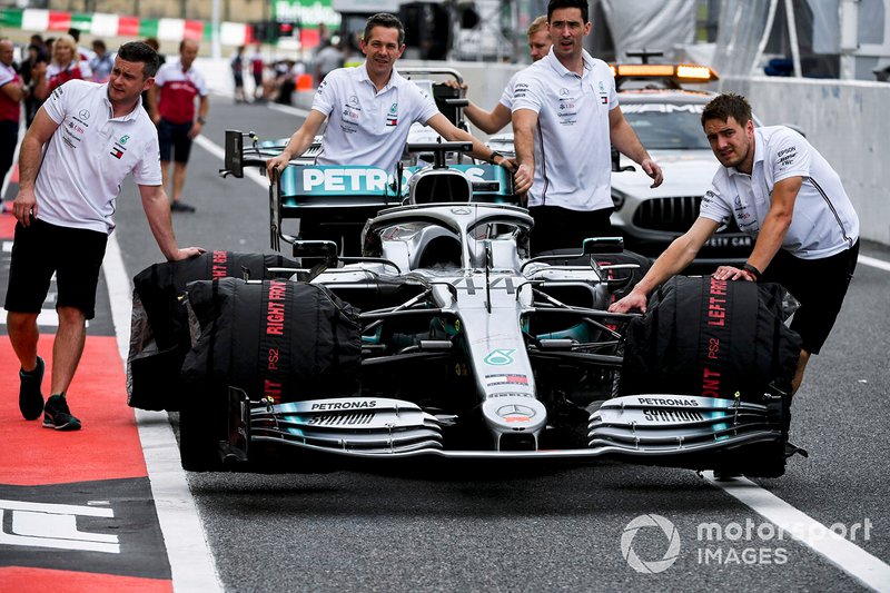Car of Lewis Hamilton, Mercedes AMG F1 W10
