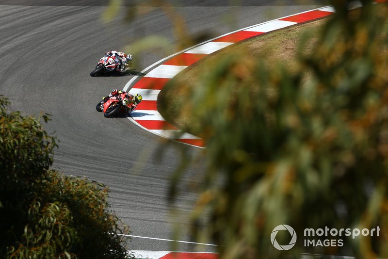 Alvaro Bautista, Aruba.it Racing-Ducati Team, Markus Reiterberger, BMW Motorrad WorldSBK Team
