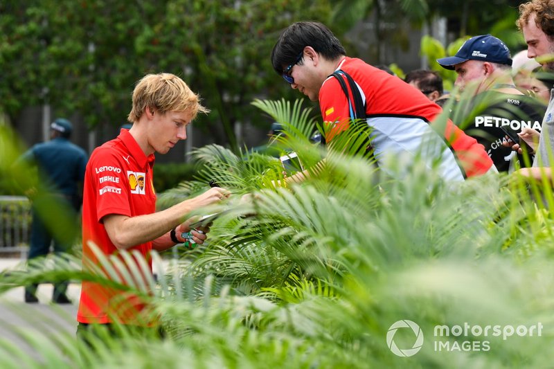 Brendon Hartley, Ferrari
