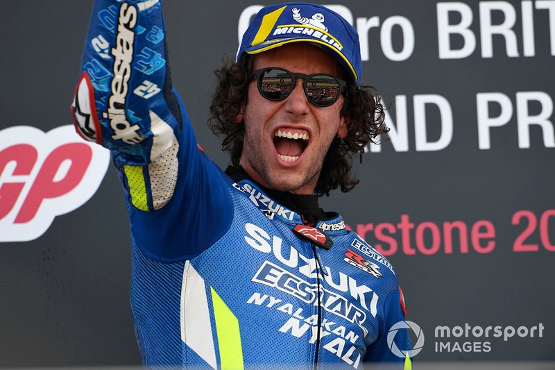 Podio: gandor Alex Rins, Team Suzuki MotoGP