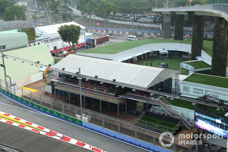 Preparazione del paddock