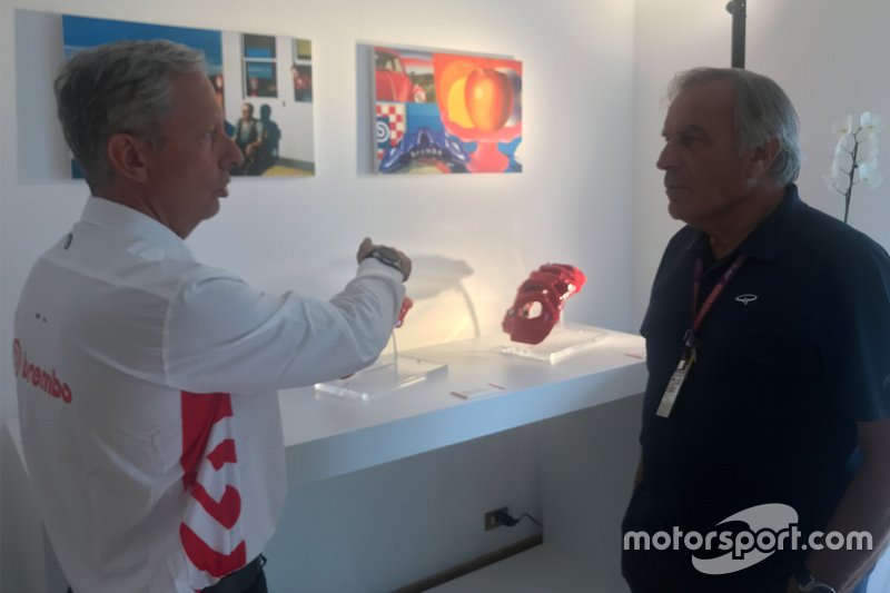 Giorgio Piola in Casa Brembo