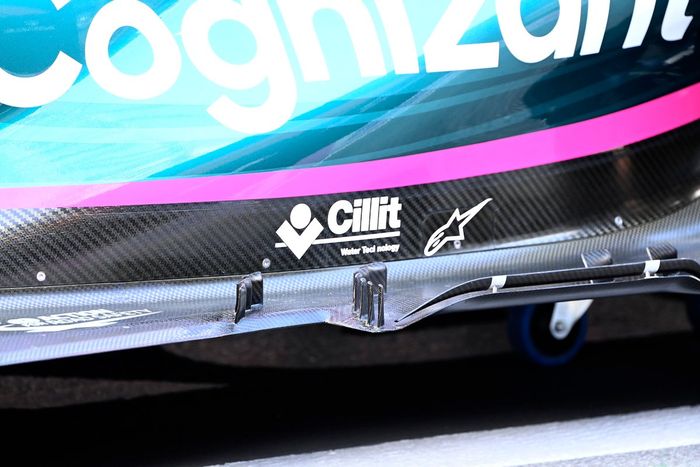 Detalle del Aston Martin AMR21 