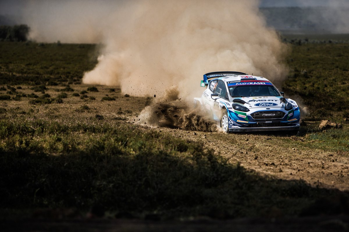Gus Greensmith, Stuart Loudon, M-Sport Ford WRT Ford Fiesta WRC