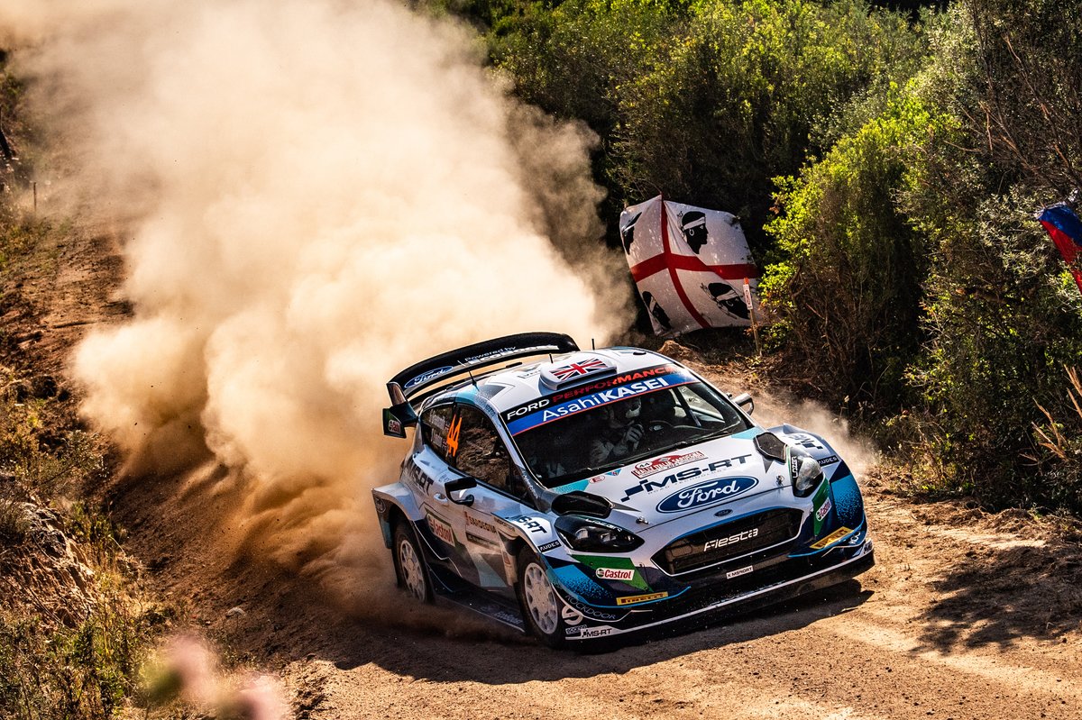 Gus Greensmith, Chris Patterson, M-Sport Ford WRT Ford Fiesta WRC