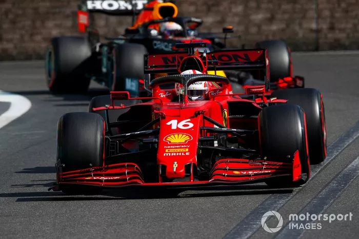 Charles Leclerc, Ferrari SF21, Max Verstappen, Red Bull Racing RB16B