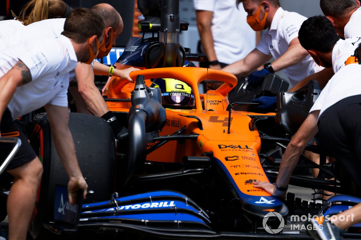 Lando Norris, McLaren MCL35M