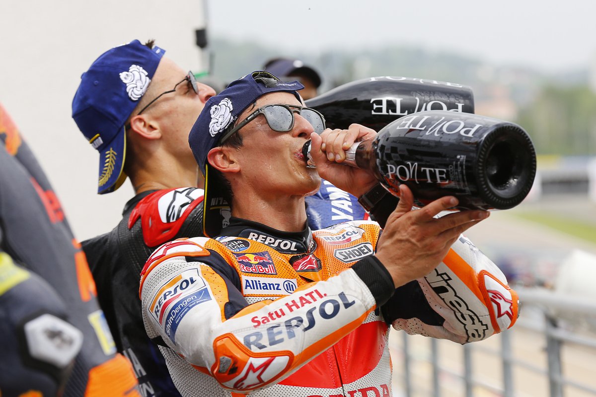 Il vincitore della gara Marc Marquez, Repsol Honda Team