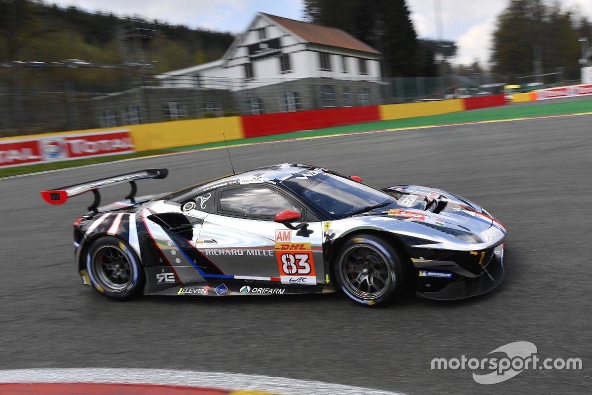#83 AF Corse Ferrari 488 GTE EVO: Francois Perrodo, Nicklas Nielsen, Alessio Rovera