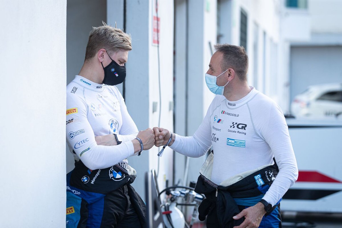 #215 Ceccato Motor Racing-BMW Team Italia, BMW M4 GT4: Giuseppe Fascicolo, Alfred Nilsson
