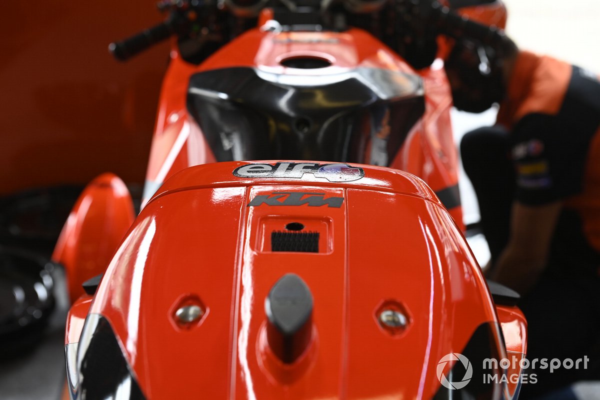 KTM Tech3, dettaglio della moto