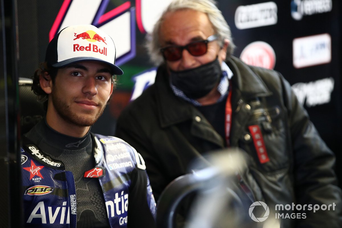 Enea Bastianini, Esponsorama Racing e Carlo Pernat