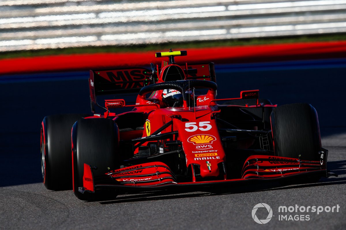 Carlos Sainz Jr., Ferrari SF21