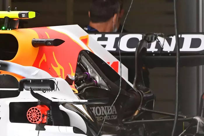 Detalle del Red Bull Racing RB16B