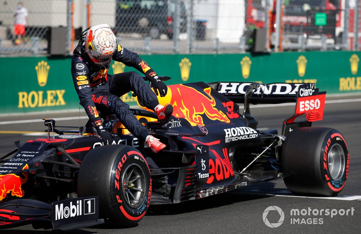 Max Verstappen, Red Bull Racing, in griglia dopo le qualifiche