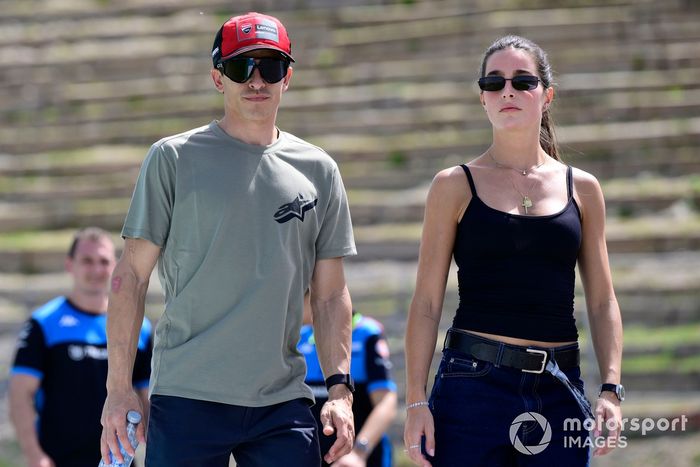 Marc Márquez, equipo Ducati y su novia Gemma Pino