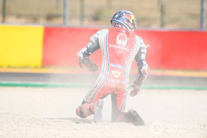 Caída de Jack Miller, Pramac Racing 