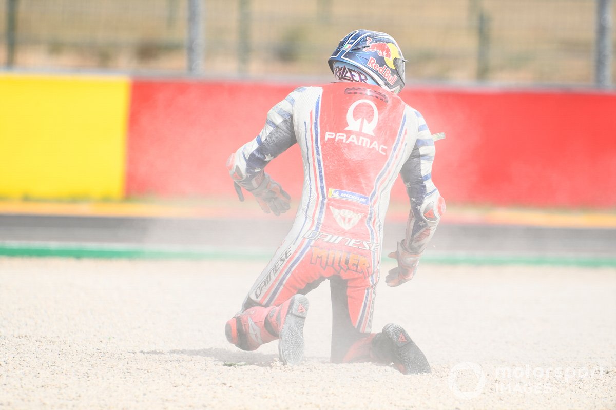 Caída de Jack Miller, Pramac Racing