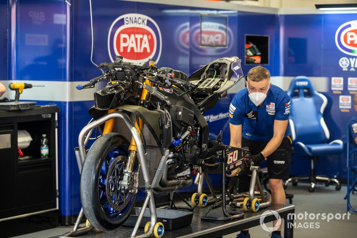 Michael van Der Mark, Pata Yamaha bike